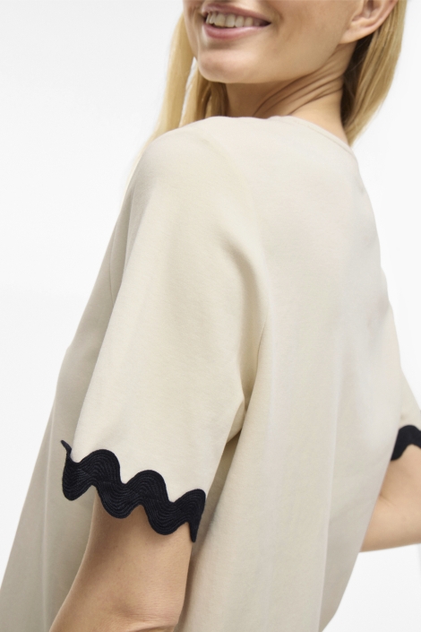 Vila vicalisa o-neck 2/4 top